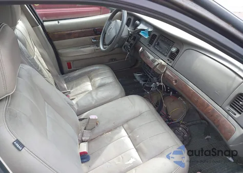 2009 Mercury Grand Marquis Ls (Fleet Only) from USA, damaged, VIN 2MEHM75V19X601953